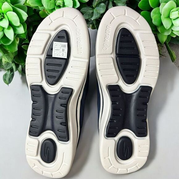 Skechers Women’s Navy “Go-Walk” Archfit Backless Slides / SZ: 11 / NWOT - Picture 7 of 8